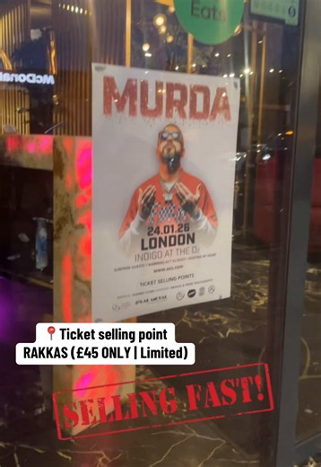 Tickets Available for Murda's Rakkas Lounge Concert!