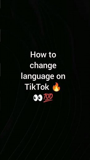 How to Change Language on TikTok | TikTok Language Settings Guide 2025#youtubeshorts #trending