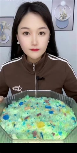 Colorful Shaved Ice Eating ASMR