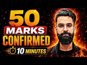 🚀Yes! 50 Guaranteed Marks in JUST 10 min! Wassim bhat | Re-NEET 2026