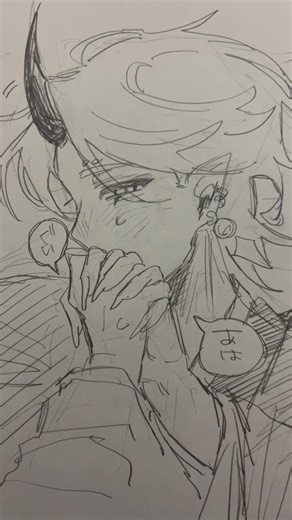 ごめん100回くらい投稿しなおしてる゛゛#創作 #イラスト #おすすめ #fyp