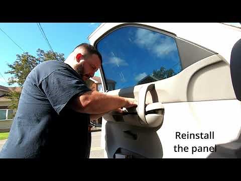 Window Switch Replacement 07 to 14 GMC Sierra / Silverado