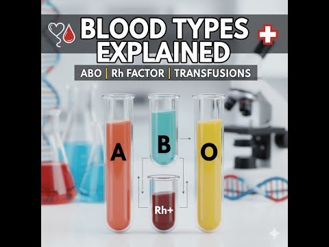 Blood Types Explained ABO, Rh Factor, and Transfusions