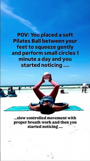 Frog pose in Circles to Fix Pelvic Floor Issues ❤️ learn more by clicking 👇