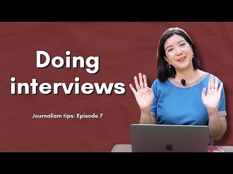 Tutorial: Doing Interviews