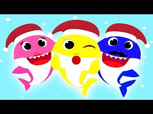 🎅Santa Shark Doo Doo Doo + More Christmas Songs 🦈 High Five