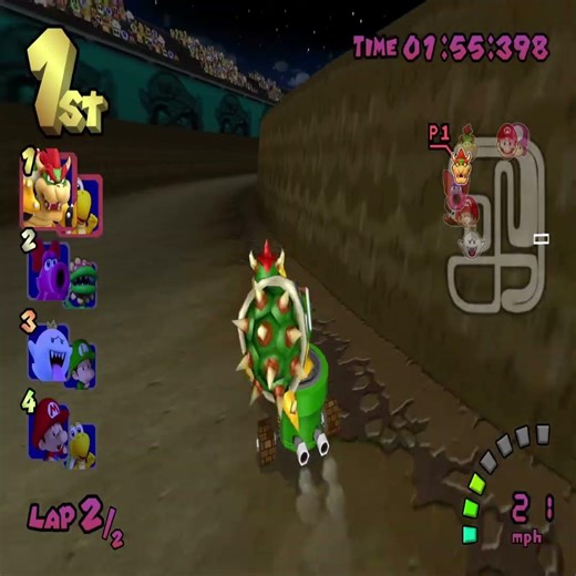 Red shells not enough? so blue shell - Mario Kart Double Dash #shorts