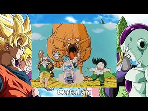 Dragon Ball Z Japanese Opening Multilanguage Comparison