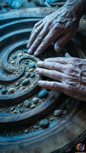 This Table Looks Like a Real Whirlpool 🌪️
