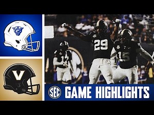 Georgia State Panthers at No. 20 Vanderbilt Commodores | Game Highlights | 2025 SEC Football
