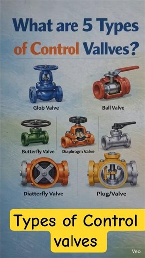 Types of control valves 🛠️ #automobile #handpumpautomationmotorfixing