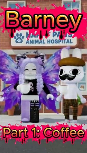 Animal Hospital Barney Edition Part 1- Coffee! ☕🏥 Voice of Barney Animal Hospital Anomaly