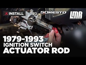 1979-1993 Mustang 5.0 Resto Ignition Switch Actuator Rod - Install & Review