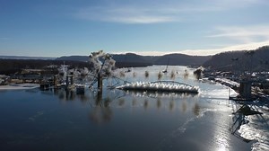 Implosion takes down a nearly century-old Mississippi River bridge