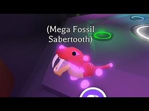 MEGA SABERTOOTH (Ultra-Rare) - Fly Ride & Tricks Adopt Me