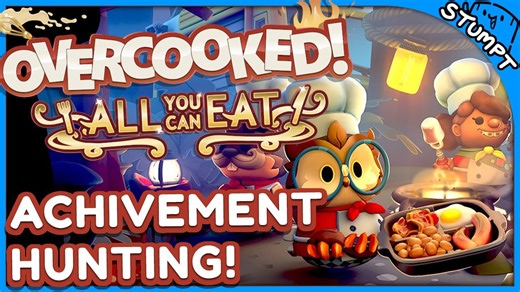 Overcooked All You Can Eat four-player gameplay focuses on achievement hunting