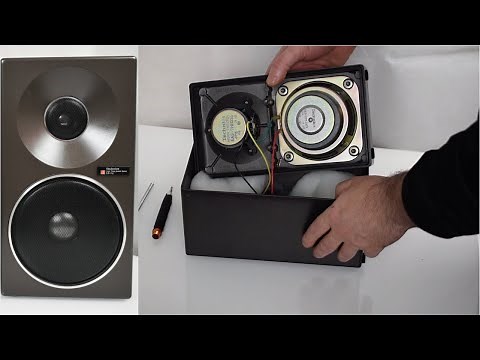 Technics SB-F2 - A Look Inside - Linear Phase Speaker System