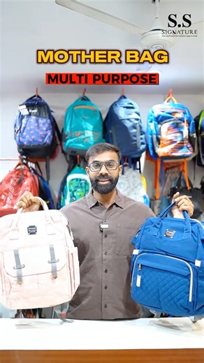 S.S Signature on Instagram: "🎒Mother’s Multi-Purpose Baby Bag and Bed Bag| SS Signature Are you shocked? 😲 Yes! This is not just a bag — it’s a full setup for your baby! This multi-purpose mother bag is the most useful for parents. ✅ 5 Zip Compartments ✅ Feeding Bottle, Diaper, Baby Dress, Wipes — Everything Fits! ✅ Last Zip Opens to a Baby Bed with Mosquito Net 🍼🛏️ ✅ Includes Wet Pouch Compartments & Side Pockets ✅ Available in 2 Beautiful Colours 💖💙 💬 Want to know the price details? Com