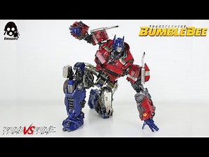 ThreeZero DLX Optimus Prime Transformers Bumblebee Articulation Demonstration/Test
