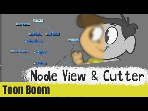 Toon Boom Harmony Tutorial #05 - The Node View and The Cutter Node