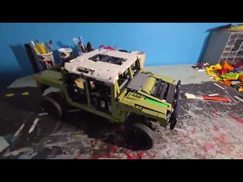 lego review 42110 Hummer Humvee