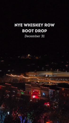 New Year’s Eve on Whiskey Row feels electric ✨ Join us for live music, chilly mountain air, and that classic Prescott countdown energy as the boot drops twice. The first drop is at 10 PM for families and early birds, and the second at midnight to ring in the new year in Arizona’s Christmas City. Fireworks, music, and the full celebration all night long. Live music by The Instant Classics 📍 Montezuma St. 🗓️ December 31 | Festivities begin at 7 PM SAVE this for your NYE plans and tell us who you