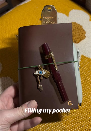 Creating Habits with My Pocket Journal