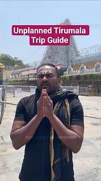 Unplanned Trip to Tirumala 2026 🙏 | Complete Guide for Darshan Tickets | Tirupati Travel Guide