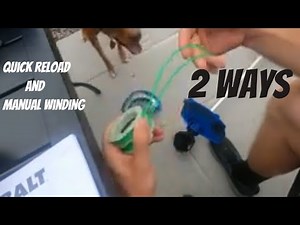 How to Replace the String on a Kobalt 24V or 40V Weed Wacker - BOTH Ways