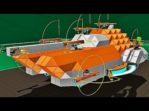 CONSTRUCTION D'UN TANK ! | Robocraft !