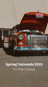 On Saturdays at every Goodguys event, you can find the Saturday Specialty Parking area. Today at the 15th @fitech_efi Spring Nationals presented by @grundyinsurance, we are featuring the Tri-Five Chevys Specialty Area. In 2025, Goodguys is celebrating 70 years of the Tri-Fives with Special Displays in Columbus in July, and Pleasanton in August. For more information about these events, visit the link in our bio. #goodguys25 | Goodguys Rod & Custom Association