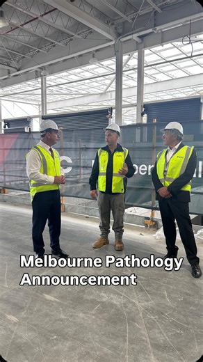 From Docklands to the future of diagnostics: Melbourne Pathology is building a world-class Pathology Centre of Excellence—consolidating sites, tripling its Victorian footprint, and investing in state-of-the-art labs. ✔️ 700 jobs on site ✔️ including 250 new ongoing jobs (plus 200 during construction) ✔️ up to 200,000 tests a day ✔️ Stronger, self-sufficient pathology for Victoria This is about smarter testing, local jobs, and a health system ready for tomorrow. 💪🩺 | Colin Brooks MP