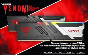 VIPER Gaming launches VIPER VENOM RGB and non-RGB DDR5 Performance Memory Kits - Hardware, Builds and Overclocking