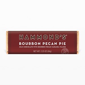 Bourbon Pecan Pie Milk Chocolate Bars