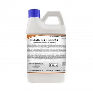Clean by Peroxy Desinfetante e Limpador de Uso Geral - 2 Litros - Spartan