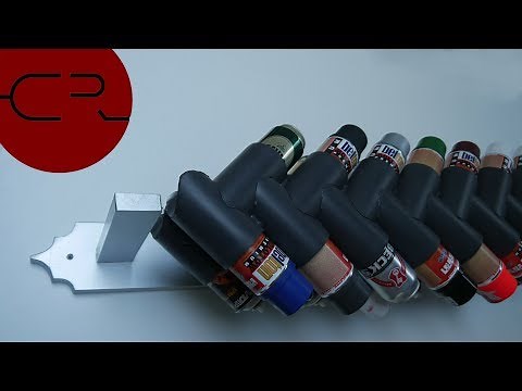 Spray can storage rack 2.0