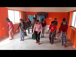 Nepali dance ko basic stepes(part1)