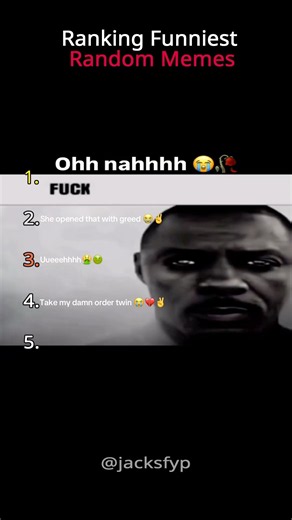 Ranking The Funniest Random Memes!! 😂