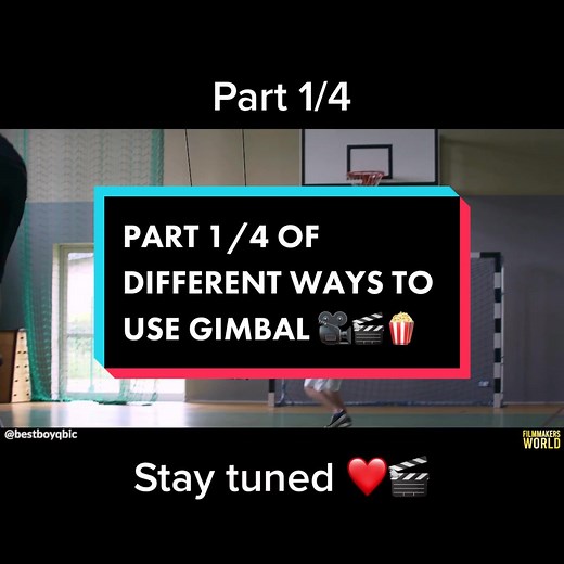 Different Ways to Use a Gimbal for Filmmaking