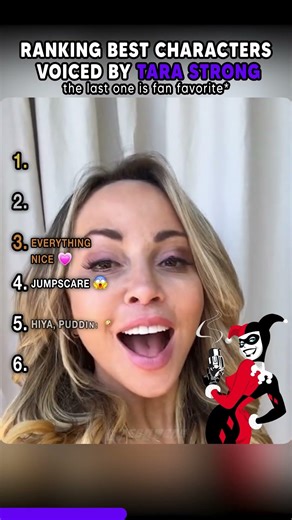 Best Characters Voiced By Tara Strong #shorts #usa #voiceactor