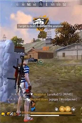 free fire headshot gameplay #transition #invincible #eid #freefire #viral #viralshorts #ff #like