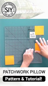 What is Fussy Cutting? It's used in sewing and quilting to focus on a specific detail or image within the fabric. The SIY Patchwork Pillow is a perfect, fun project to teach you this skill. ⁠ Join an in-person or virtual class through your local SIY - Sew It Yourself retailer today (https://siysewityourself.com/retailers/). You'll get access to a step-by-step detailed tutorial for this beautiful Patchwork Pillow, plus additional support along the way. Sew what are you waiting for? . . . . . #cre