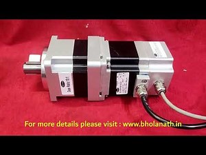 NEMA 34 Planetary Gear Stepper Motor with Encoder | Bholanath | 450kgcm | Hindi