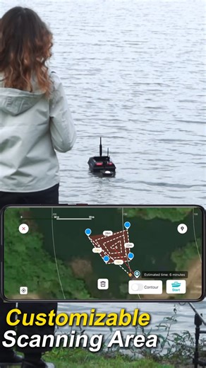 CatchX Mini GPS with Hydrobat Shows Every Hidden Spot 📍 Custom Scan Areas – define exactly where you want to map 🌊 Real-Time Underwater Terrain Display – see depth and structure instantly ⚙️ Automated Scanning Tasks – let the system run while you focus elsewhere 🗺️ Generates Contour Maps – get precise underwater topography CatchX Mini GPS with Hydrobat makes mapping your swim effortless and precise . . #fishing #carpfishing #carpfishinguk #baitboat #angler #catchxmini | Rippton Smart Fishing 
