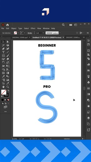 Illustrator - Tips for creating watercolor brushes like a PRO #datprox #illustratortips #illustrator