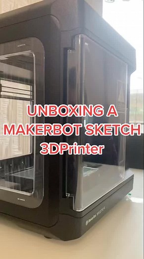 Unboxing the MakerBot Sketch 3D Printer