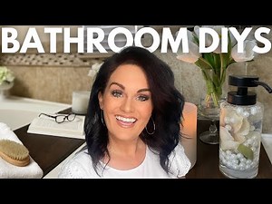 Amazing HIGH END DIY Decor Ideas for the Bathroom!