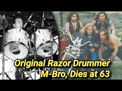 Michael Embro Dead at 63 | Thrash Metal Band Razor Drummer M Bro Dies | Cause Of Death | Died