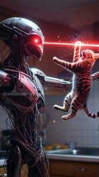 Alien Robot Who Came to destroy the Earth || Shorts #stories #scifistory