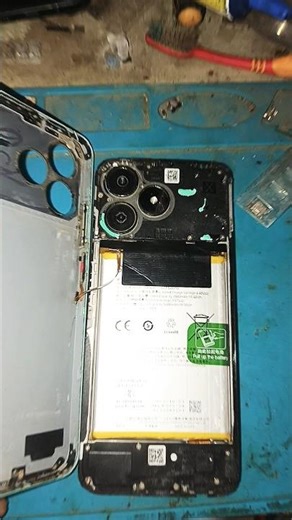 Itel A70 Back Remove 🔥 #repairing #repair #itel #shorts #minivlog #trending